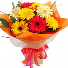 Magnificent Mix N Match Ten Gerberas Arrangement